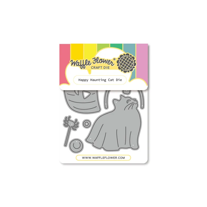 Waffle Flower - Happy Haunting Cat Die