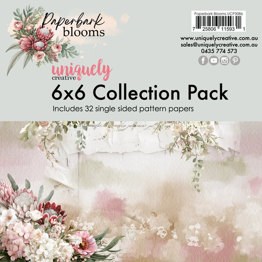 Uniquely Creative - Paperbark Blooms - 6x6 Collection Pack