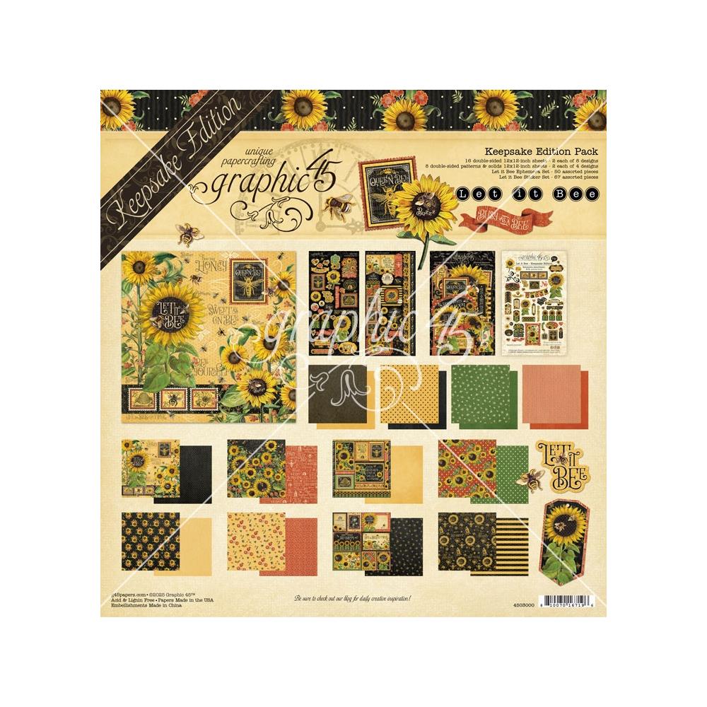 Graphic 45 - Busy As A Bee Keepsake Edition Pack