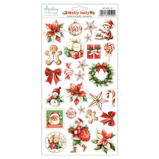 Mintay - Holly Jolly - Elements Sticker Sheet