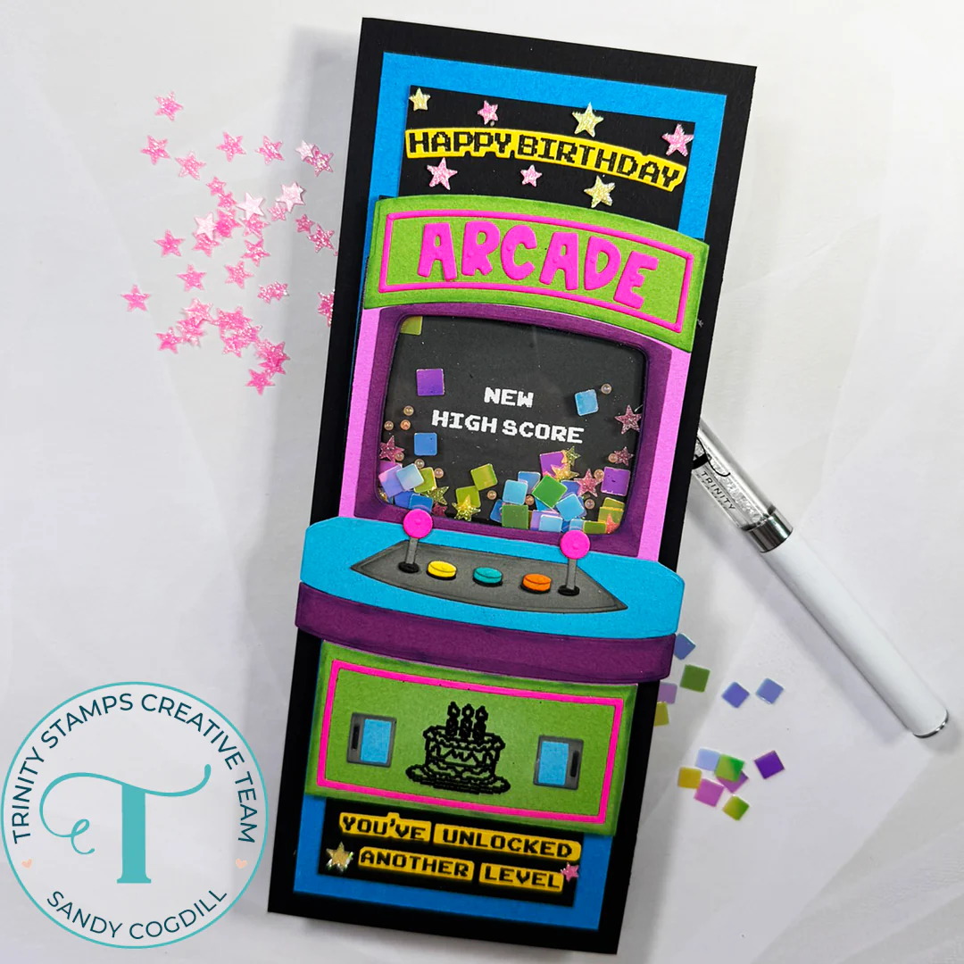 Trinity - 8-Bit Birthday Stamp Set