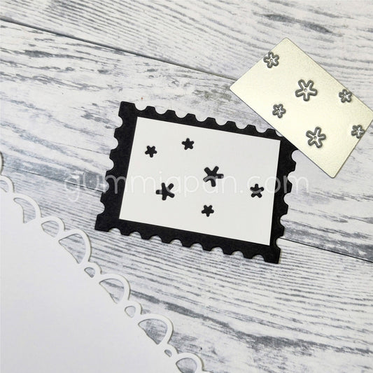 Gummiapan - Snowflake Texture Die