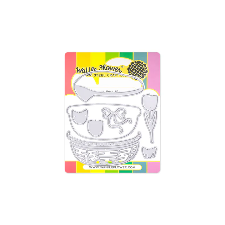 Waffle Flower - Basketful Base Die Set