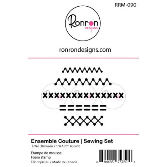 RonRon Designs - Foam Stamp - Sewing Set