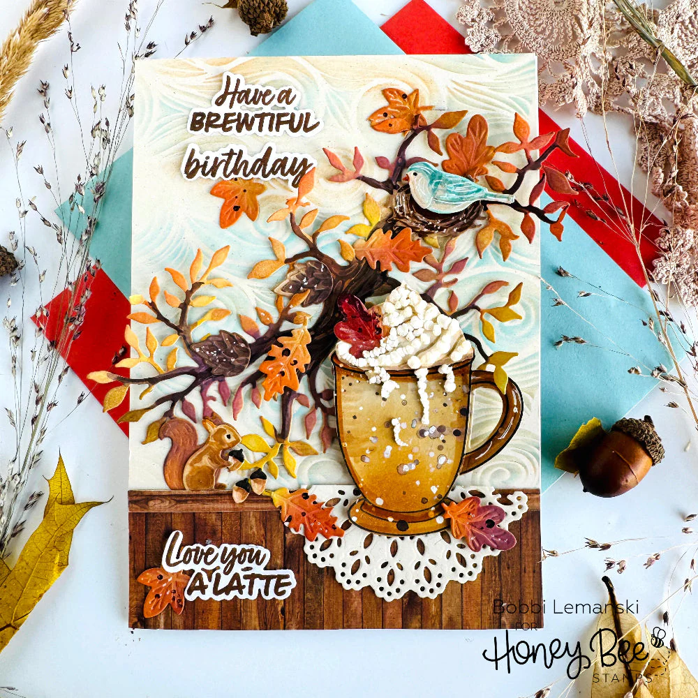 Honey Bee - You Had Me At Coffee Stamp Set