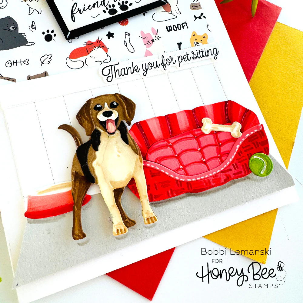 Honey Bee - Lovely Layers: Dog Beds Die Set