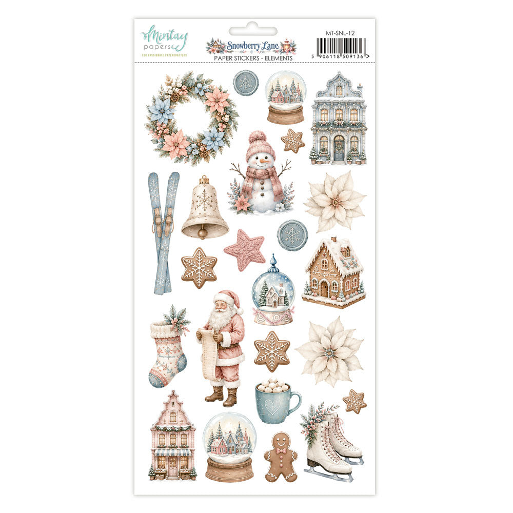 Mintay - Snowberry Lane - Element Stickers