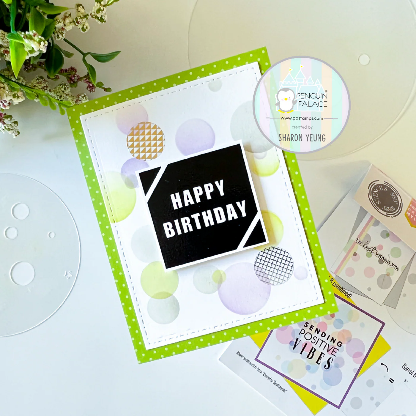 Sunbird Spark - Stencils 360 - Majestic Bokeh Stencil Set