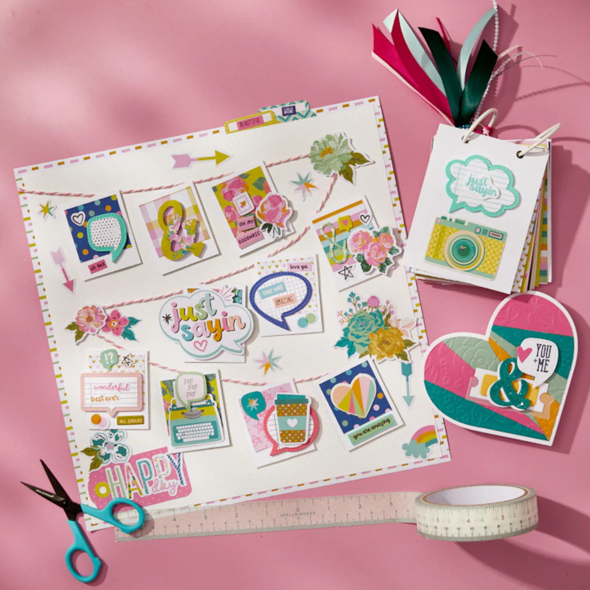 Spellbinders - Just Sayin' - Writables Die Cuts