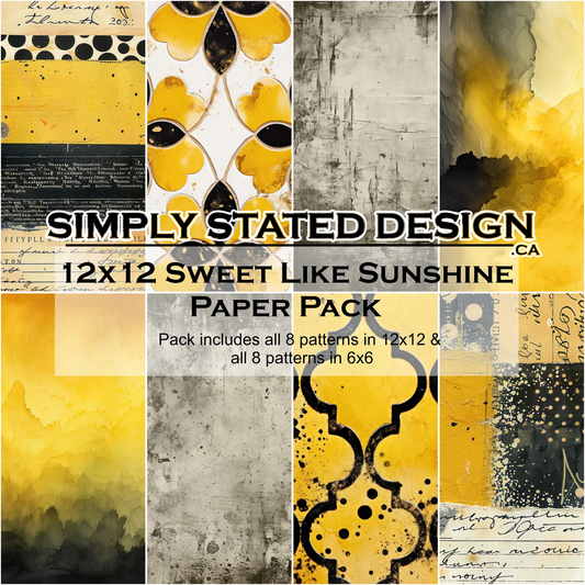Simply Stated - Sweet Like Sunshine - Paper Pack