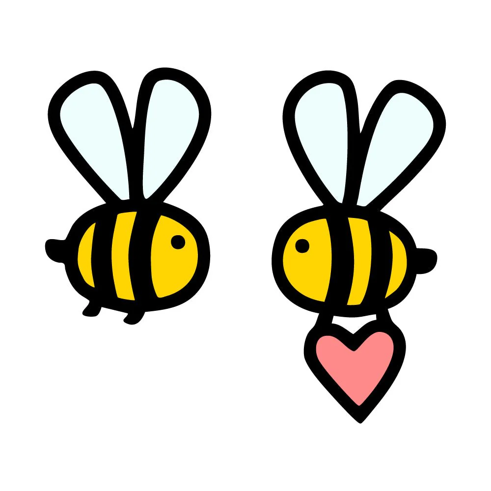 Honey Bee - Heartfelt Honeys Die Set by Paper Smooches