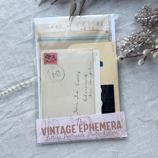 A House of Books - Vintage Ephemera Pack