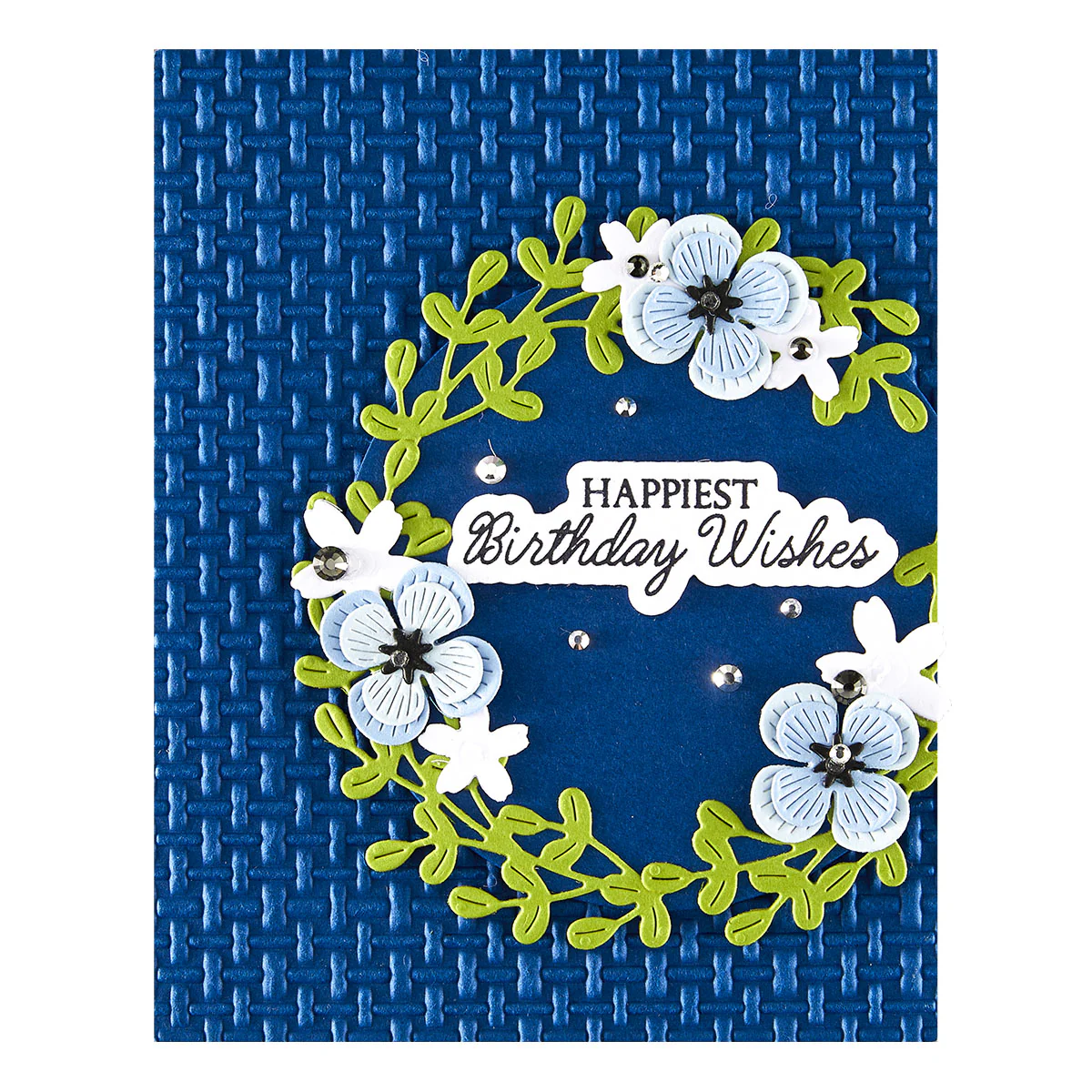 Spellbinders - 3D Embossing Folder - Linen