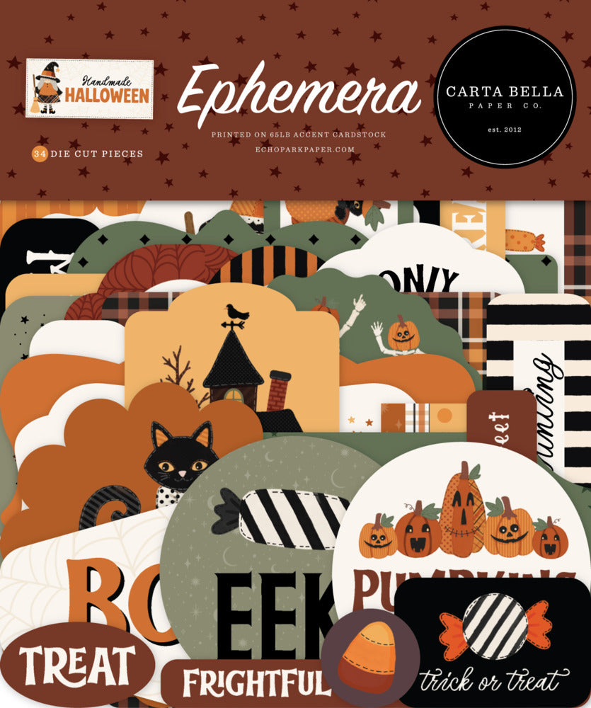 Carta Bella - Handmade Halloween - Ephemera