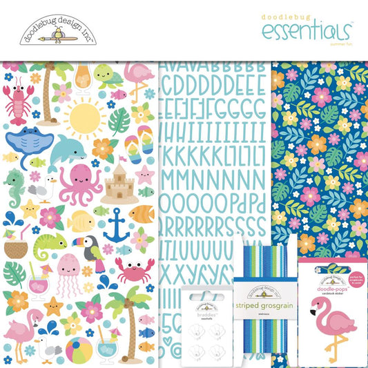 Doodlebug - Summer Fun - Essentials Page Kit