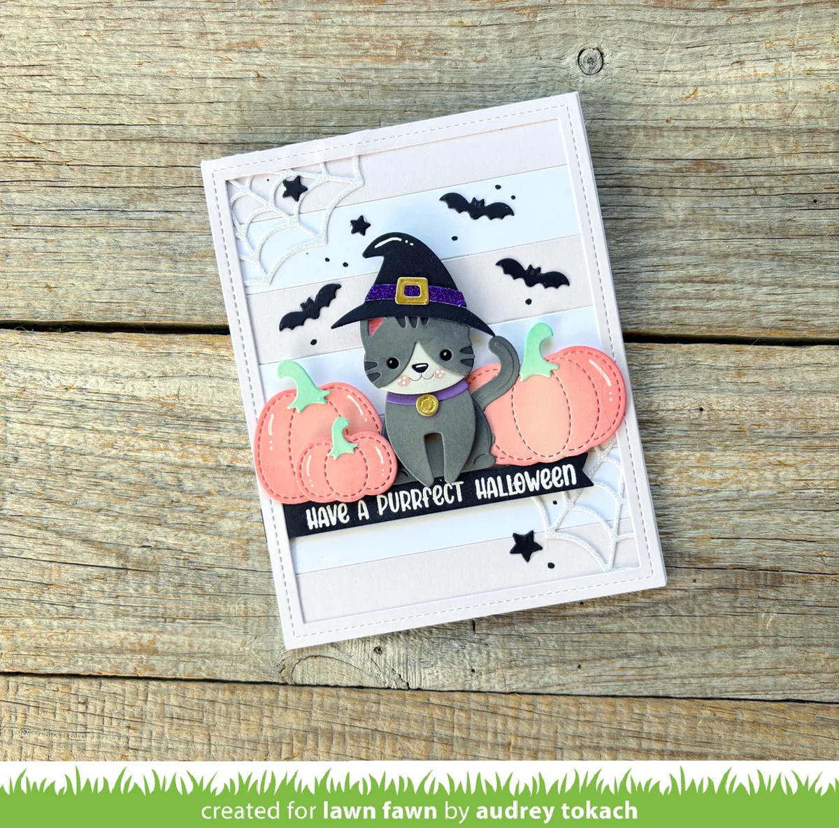 Lawn Fawn - Henry's Build-A-Sentiment: Cat Stamp Set