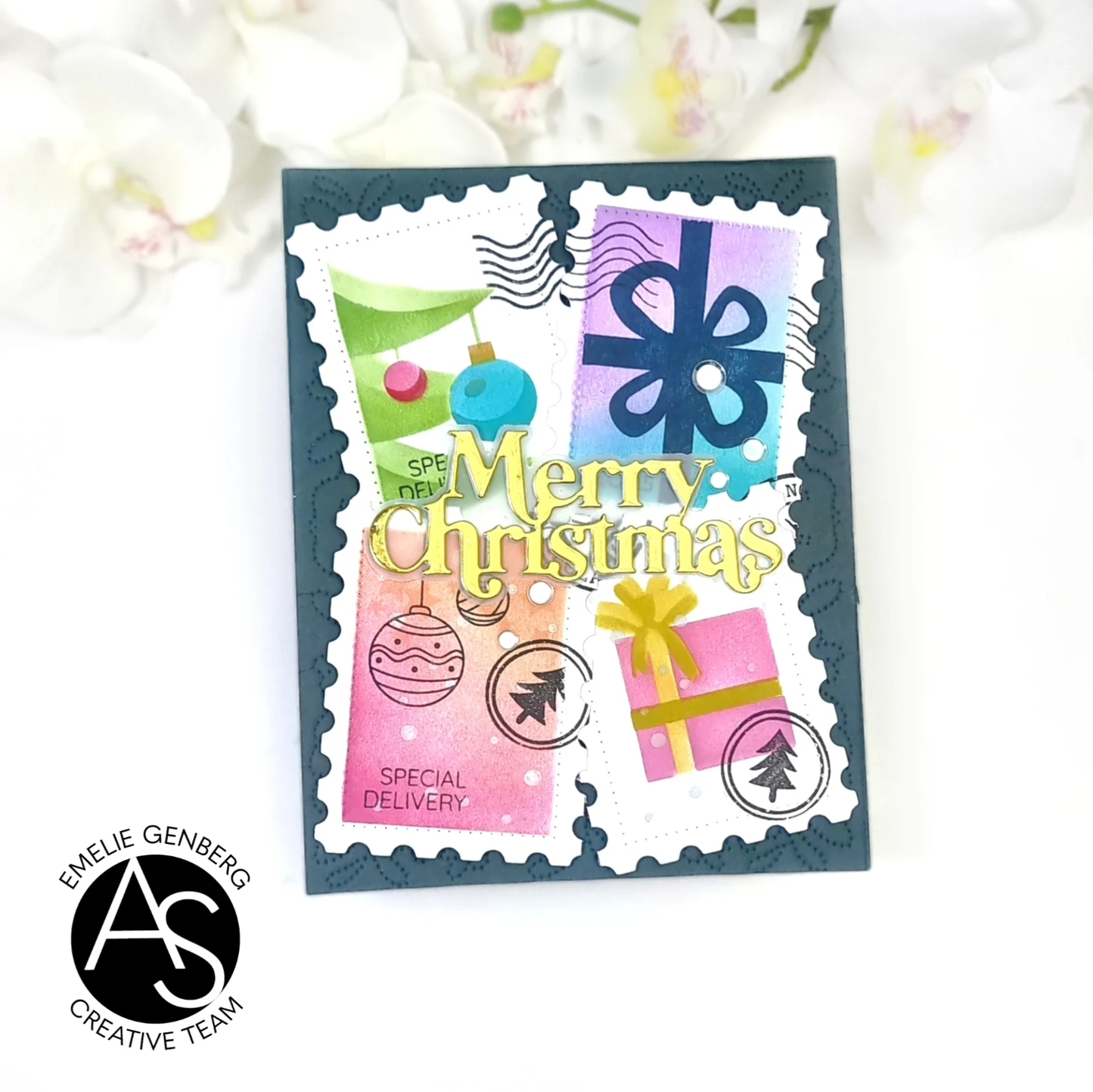 Alex Syberia - Christmas Postage Stamps Stamp Set