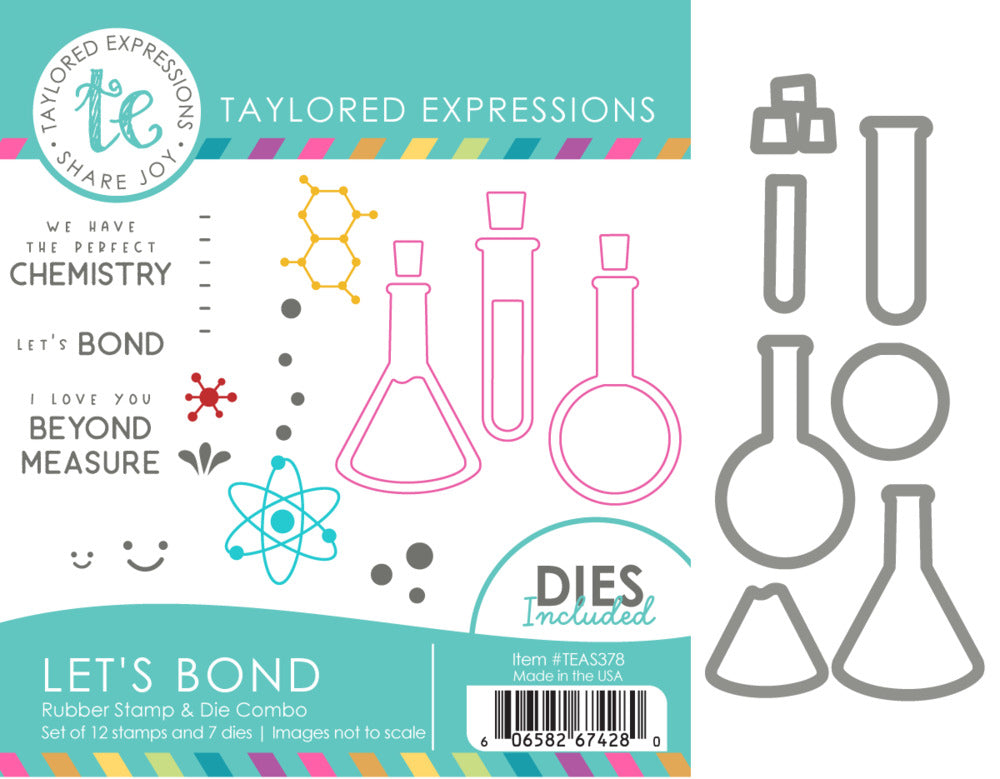 Tailored Expressions - Let's Bond Stamp & Die Bundle