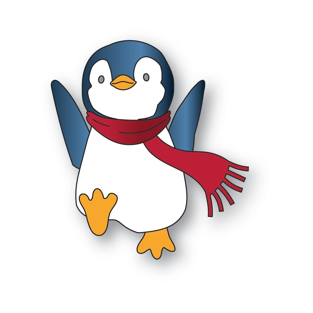 Memory Box - Marching Penguin Die Set