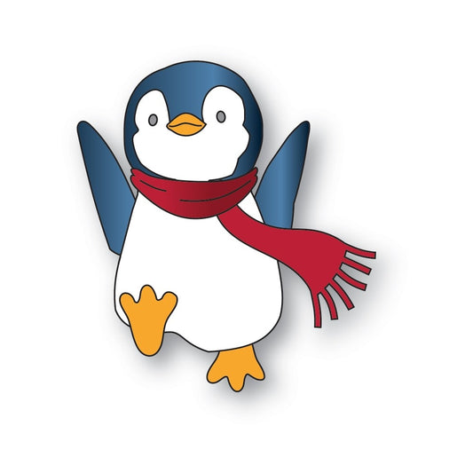 Memory Box - Marching Penguin Die Set