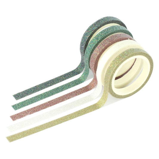 Echo Park - Essentials Washi Tape - Christmas Glitter