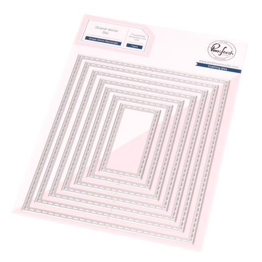 Pinkfresh - Single Stitched Rectangle Die Set