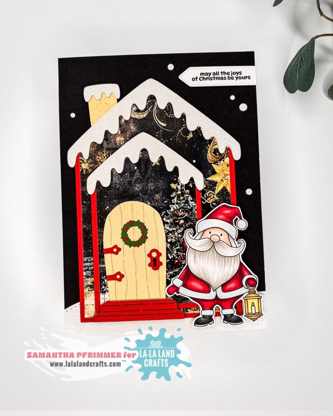La-La Land Crafts - Winter House Add-On Die Set