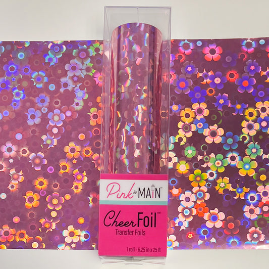 Pink & Main - CheerFoil - Flowers Pink