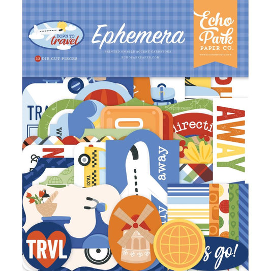 Echo Park - Born To Travel - Icon Ephemera