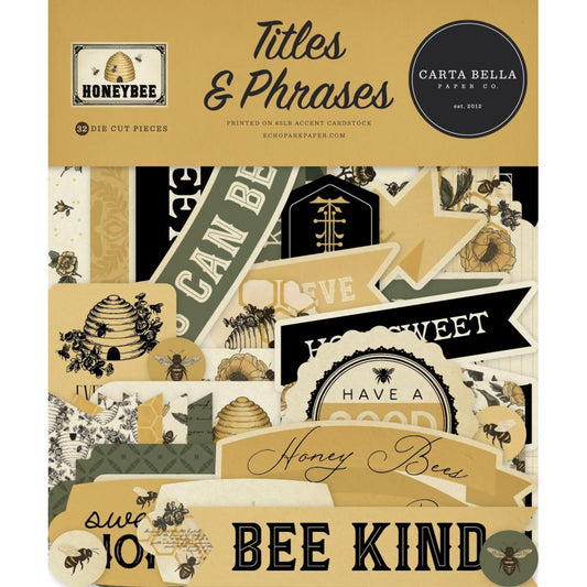 Carta Bella - Honey Bee - Titles & Phrases