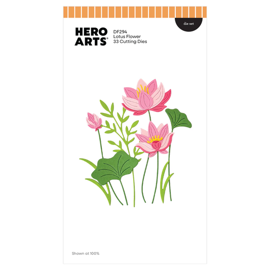 Hero Arts - Lotus Flower Die Set