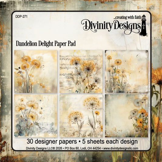 Divinity Designs - Dandelion Delight Paper Pad