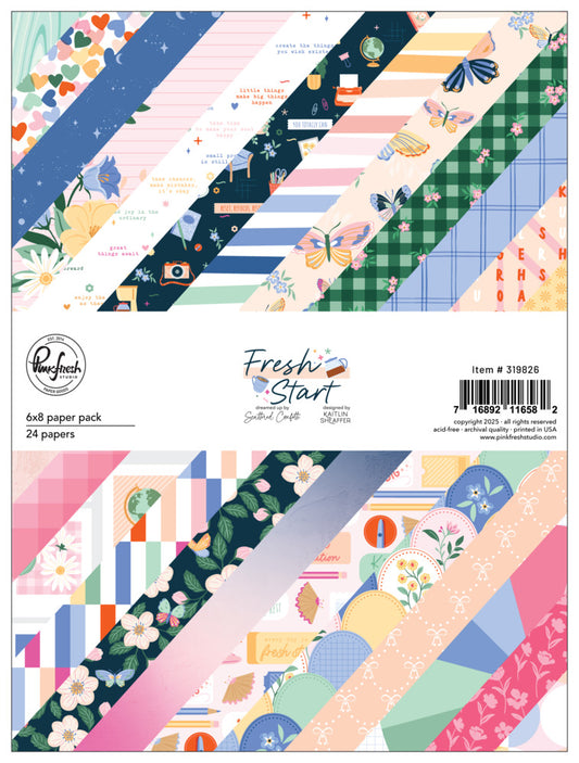 Pinkfresh - Fresh Start - 6x8 Paper Pad