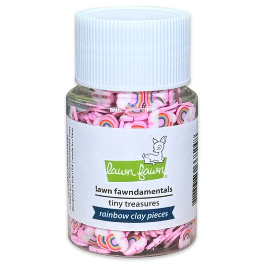 Lawn Fawn - Tiny Treasures - Rainbow Clay Pieces
