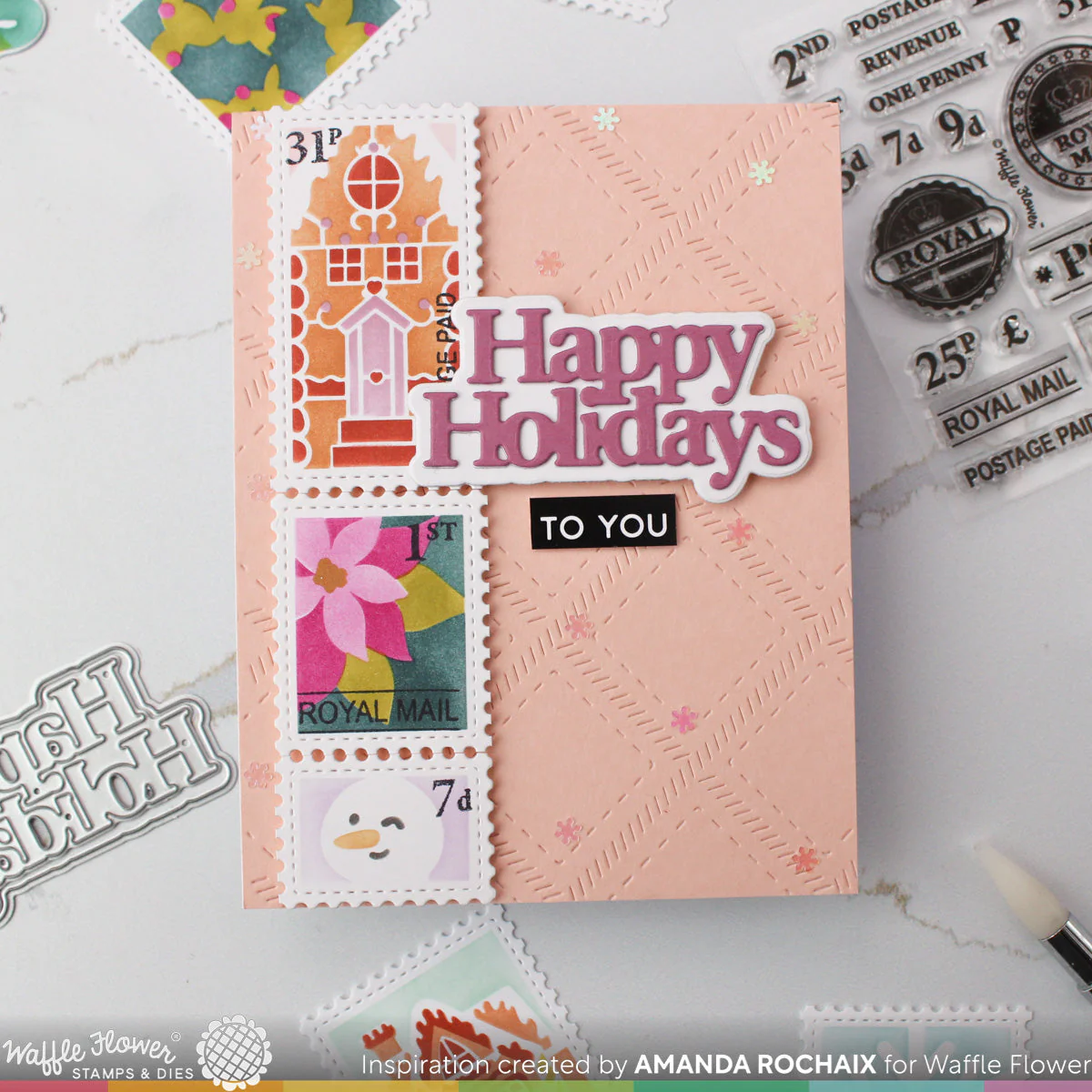 ***PRE-ORDER*** Waffle Flower - Subsentiments Merry Diecut