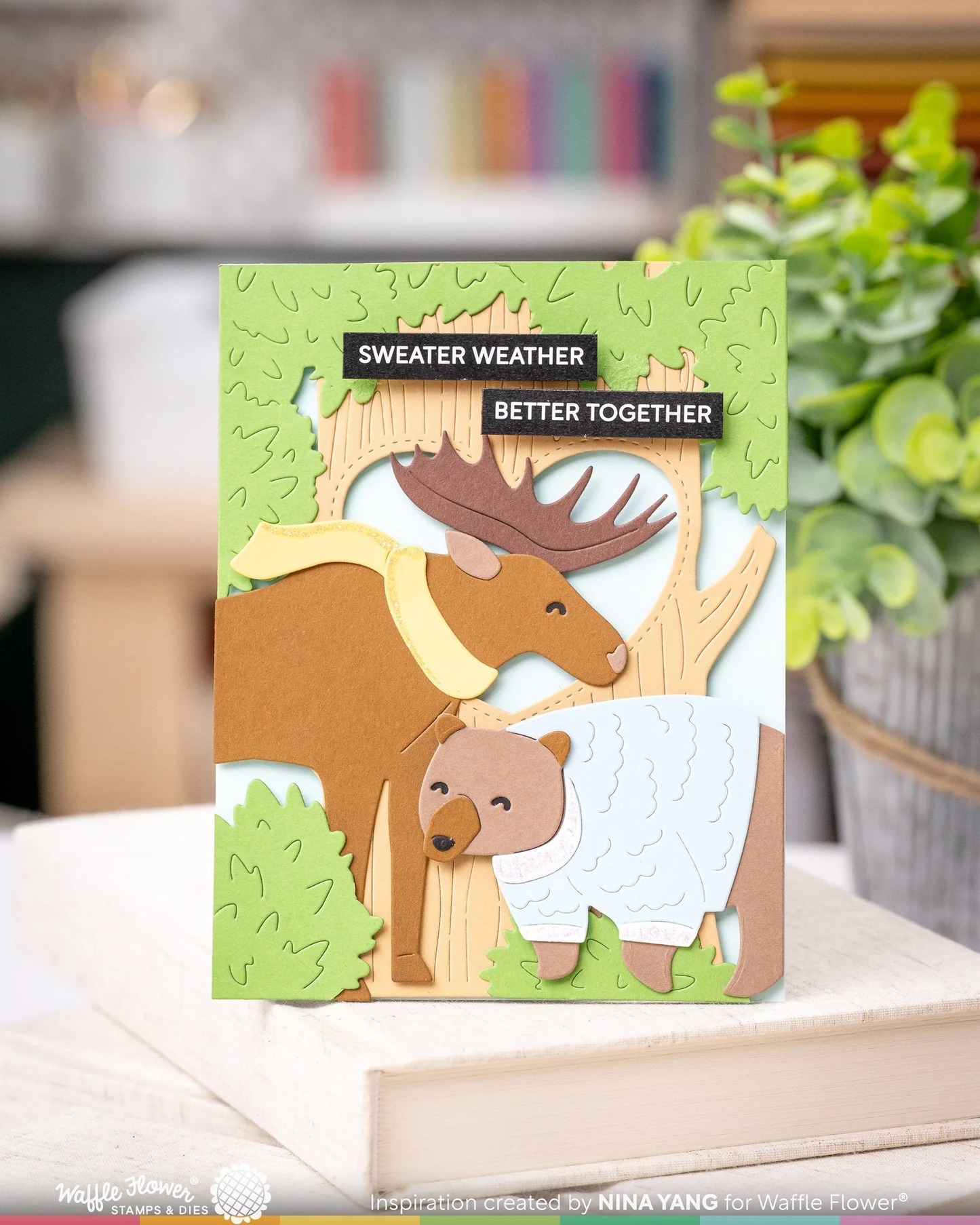 Waffle Flower - Woodland Friends Die Set