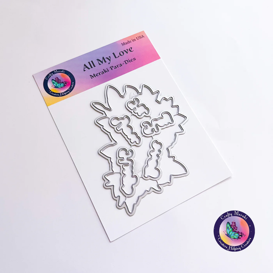 Crafty Meraki - All My Love Die Set