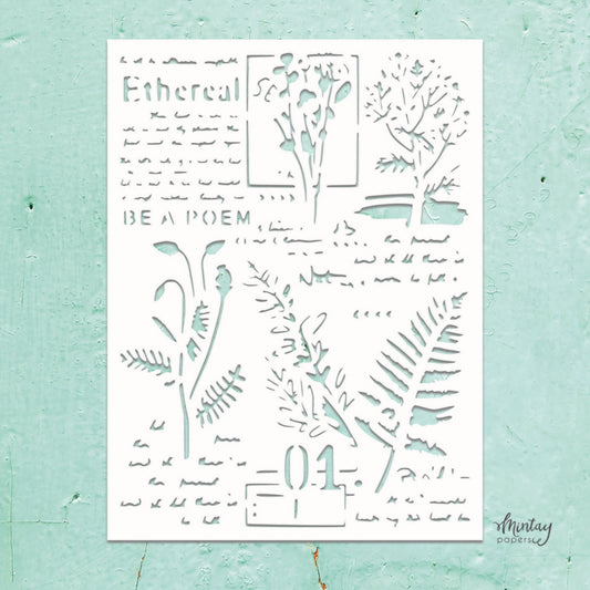 Mintay - Mintay Kreativa Stencil - Mixed 8
