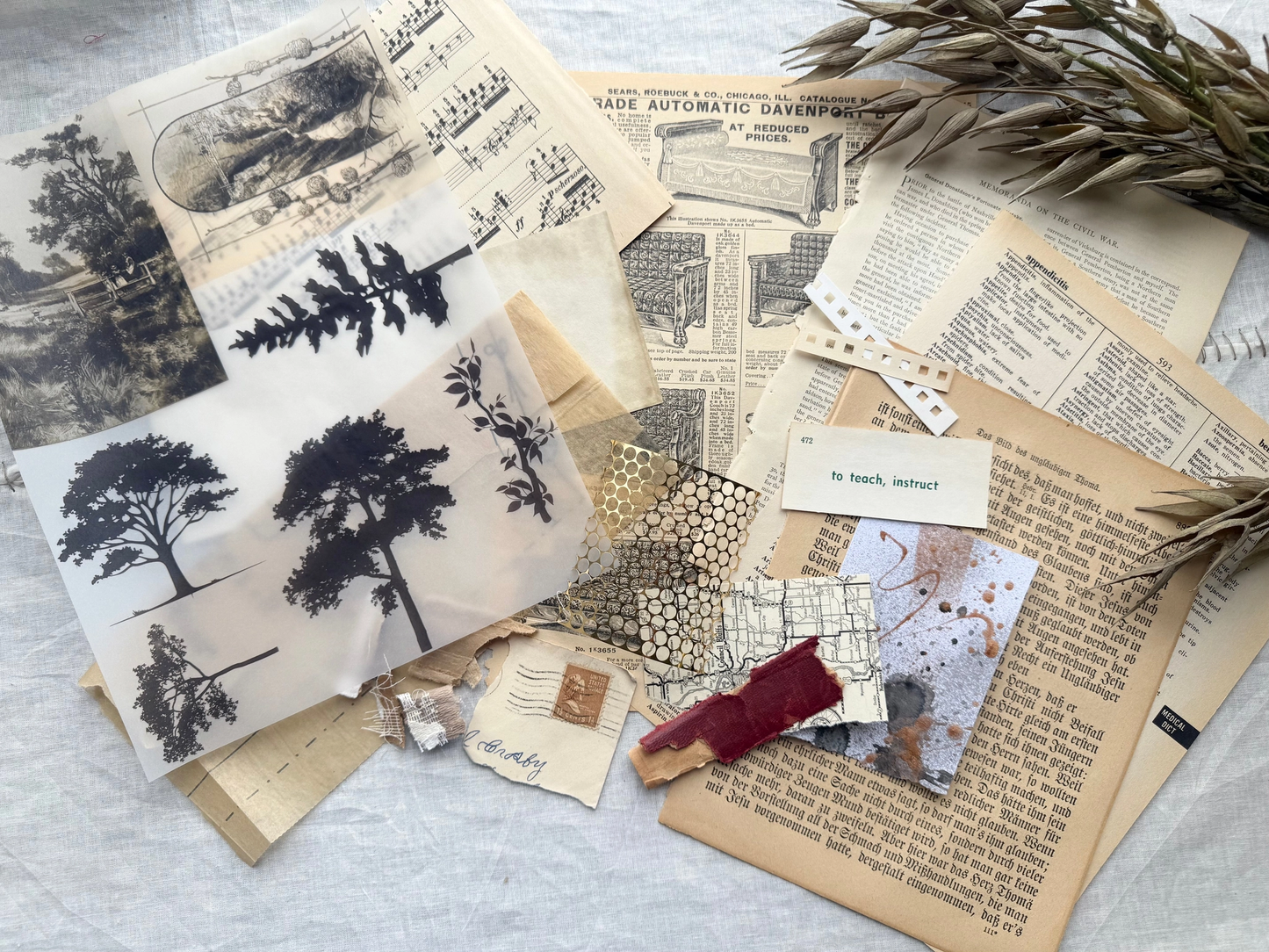A House of Books - The Art Prompt Kit - Trees