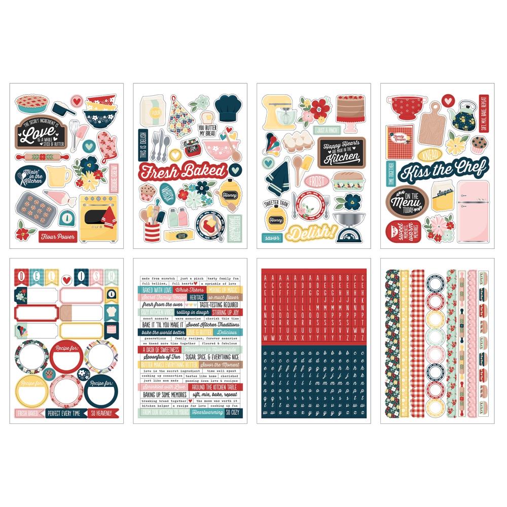 Echo Park - Mom's Kitchen - Sticker Book