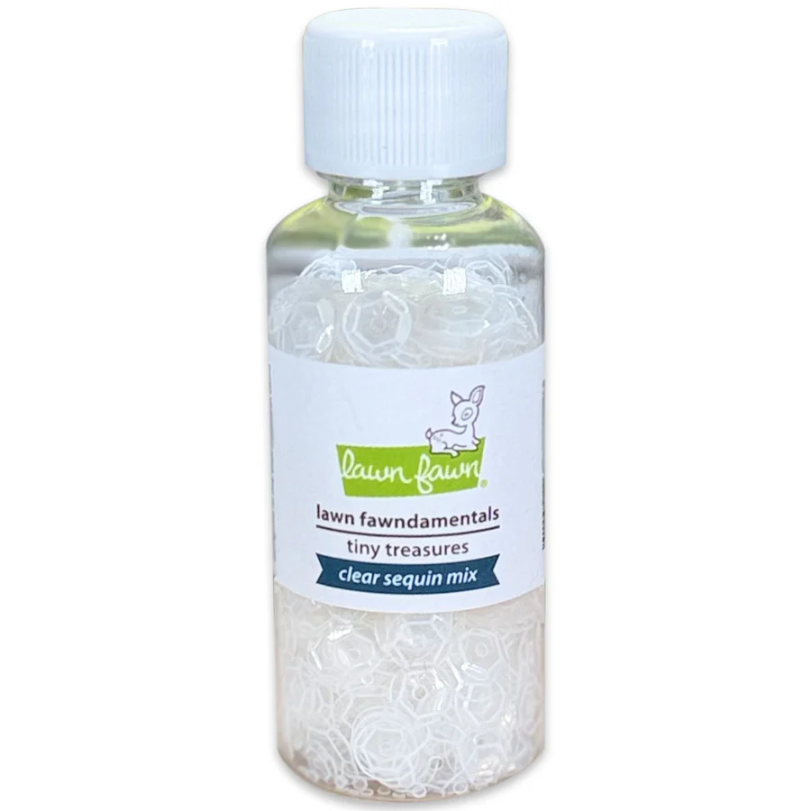 Lawn Fawn - Tiny Treasures - Clear Sequin Mix