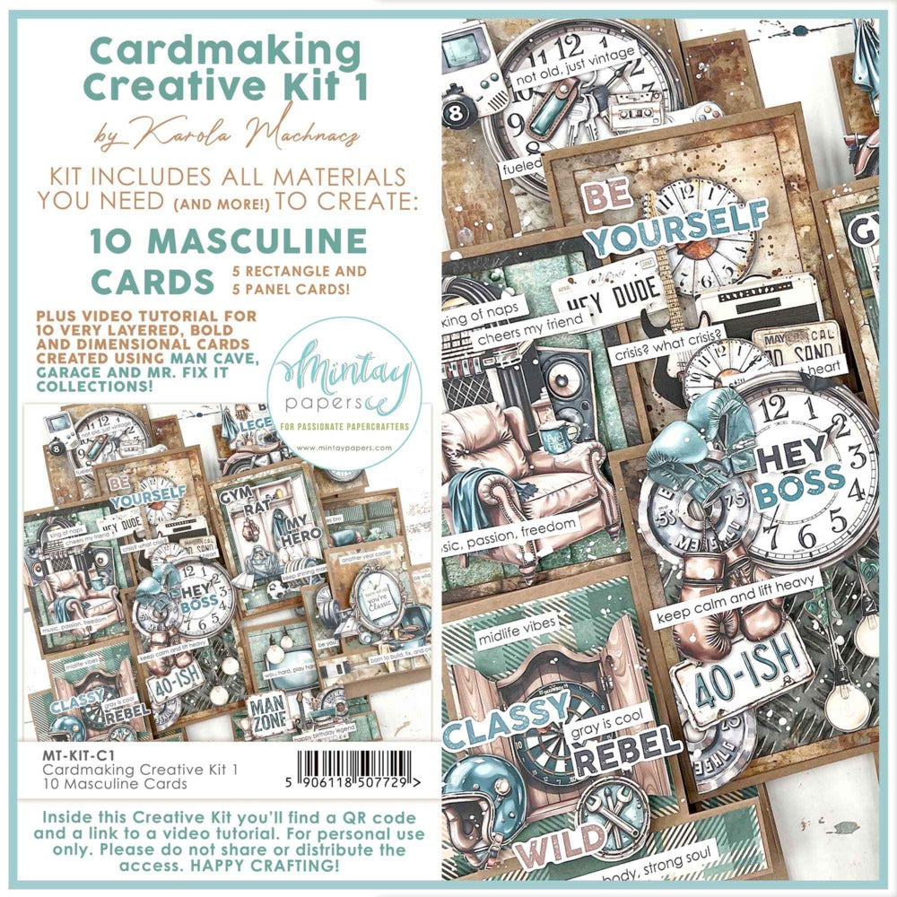 Mintay - Cardmaking Creative Kit - Masculine