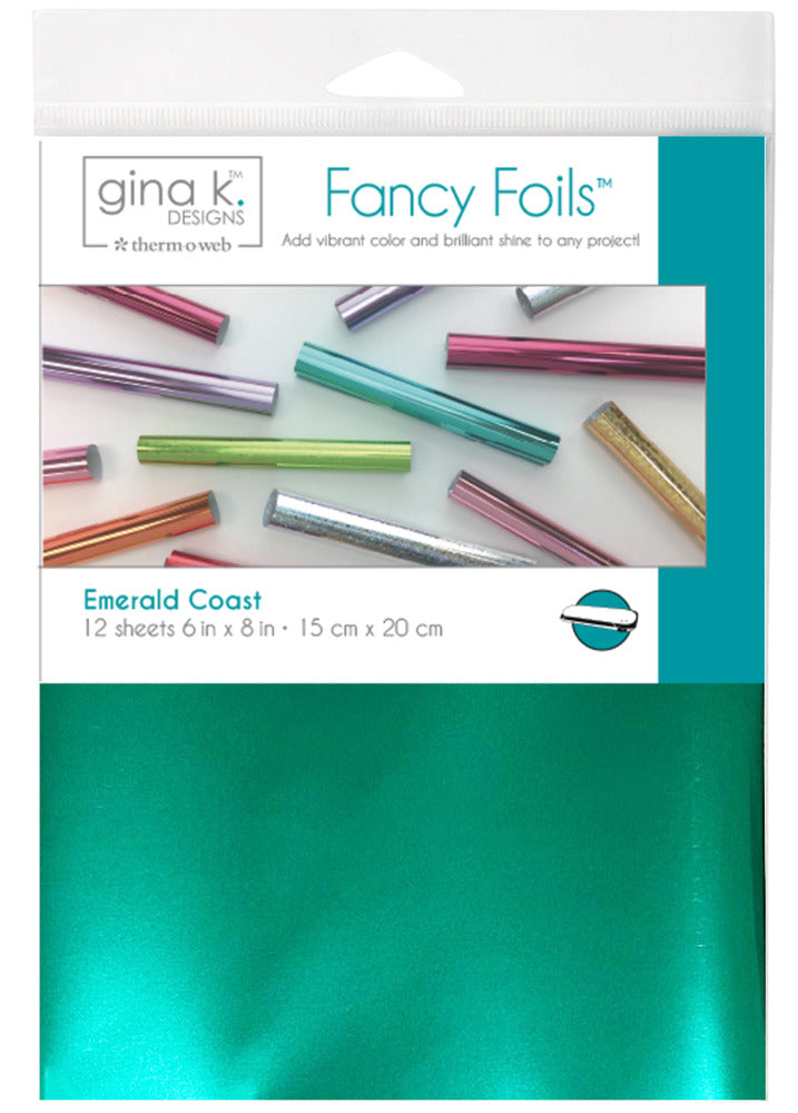 Gina K. - Fancy Foils - Emerald Sky