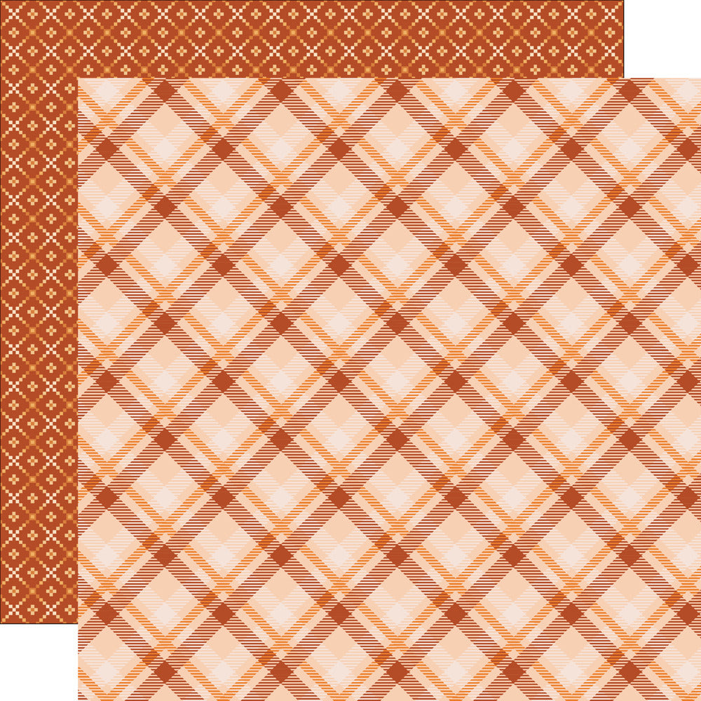 Simple Stories - Pumpkins & Plaid - Cardstock: Blanket Weather