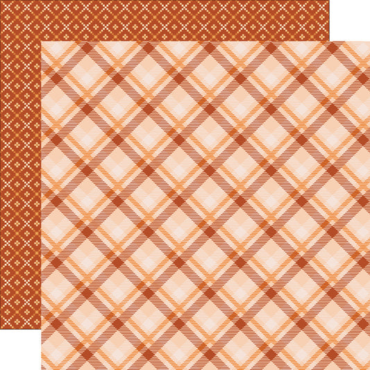 Simple Stories - Pumpkins & Plaid - Cardstock: Blanket Weather