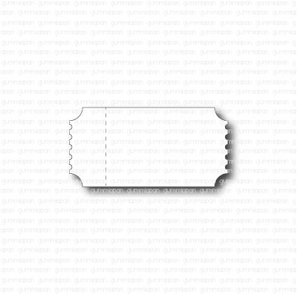 Gummiapan - Ticket Die