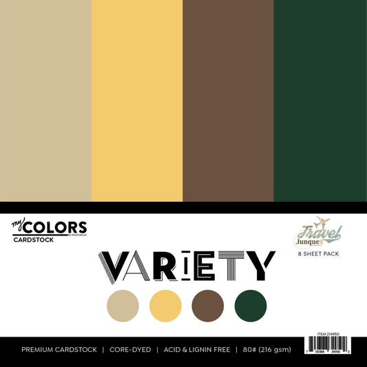 PhotoPlay - Travel Junque - Cardstock Variety Pack