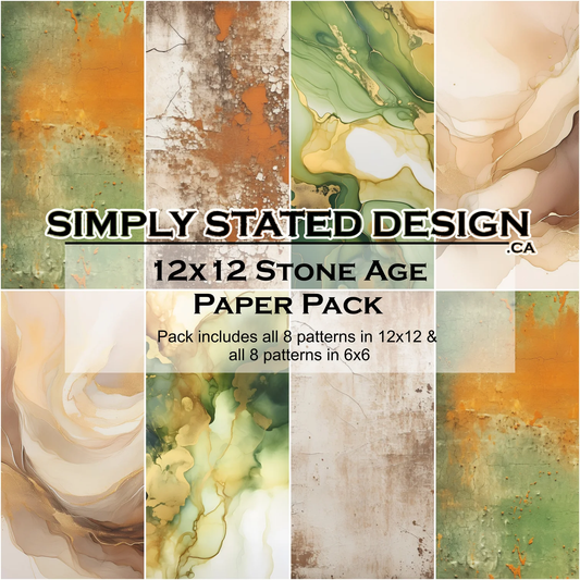 Simply Stated - Stone Age - Paper Pack