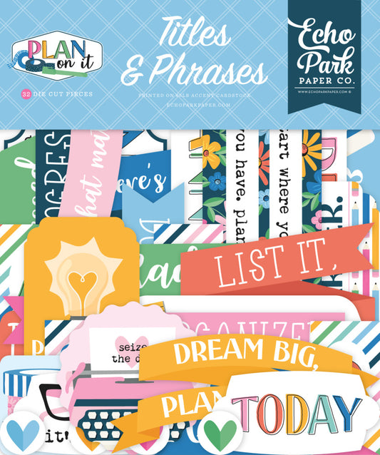 Echo Park - Plan On It - Title & Phrases