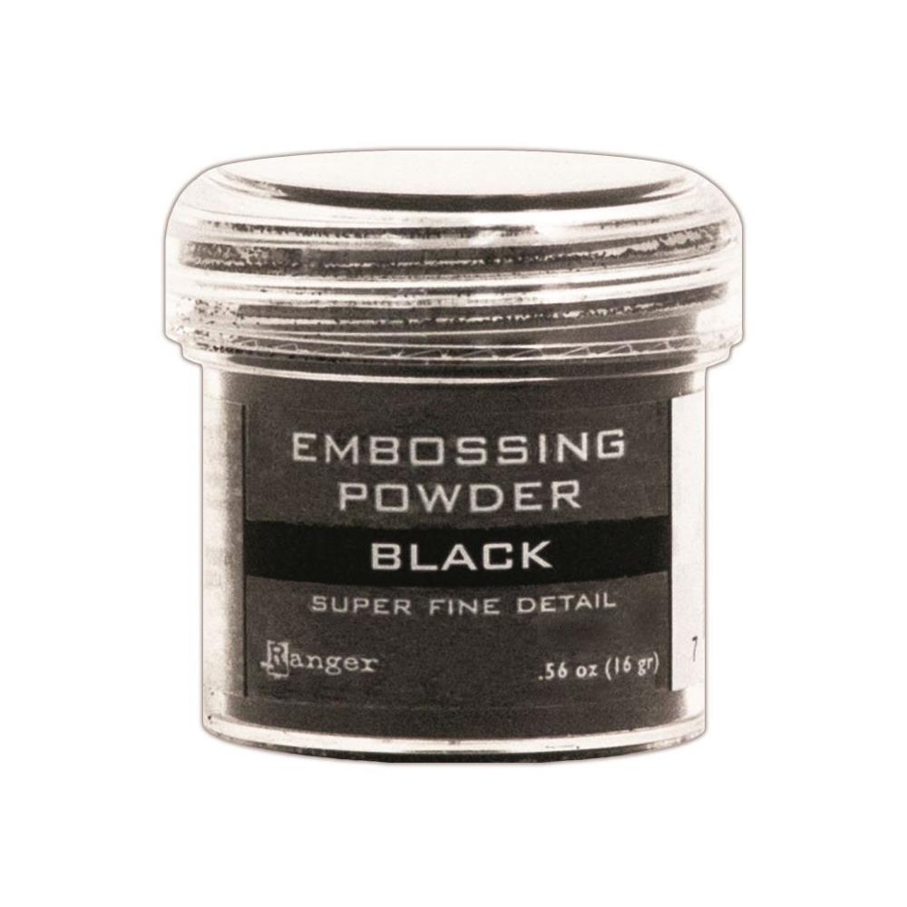 Ranger - Embossing Powder - Black Super Fine Detail